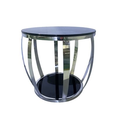 अच्छी कीमत घर / होटल आवेदन हुक के साथ धातु गोल मेज बाथरूम शेल्फ ऑनलाइन