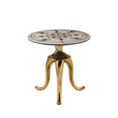 अच्छा दाम यूरोपीय डिजाइन तुर्की लिविंग रूम फर्नीचर ग्लास कॉफी चाय चल शीर्ष कॉफी साइड टेबल ऑनलाइन