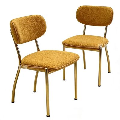 अच्छा दाम स्टेनलेस स्टील दुल्हन की कुर्सी शादी की कुर्सी मखमल की भोजन की कुर्सी घटनाओं के लिए आधुनिक लक्जरी ऑनलाइन