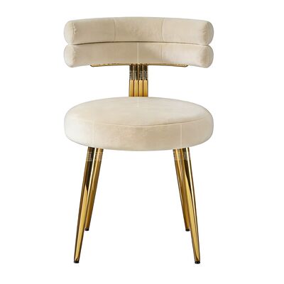 अच्छा दाम उच्च गुणवत्ता वाले मखमल सोने धातु लक्जरी भोज पार्टी आयोजनों के लिए शादी के कुर्सी किराए पर ऑनलाइन