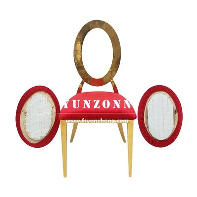 अच्छा दाम अपार्टमेंट के लिए हटाने योग्य तकिया के साथ लक्जरी टिकाऊ भोजन कुर्सी लिविंग रूम हॉल बैंकेट और शादी होटल फर्नीचर किराया ऑनलाइन