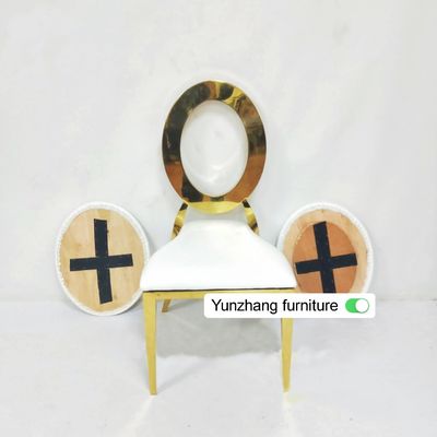 अच्छा दाम होटल के लिए अच्छी गुणवत्ता के साथ डिमाउंटेबल राउंड बैक चेयर ऑनलाइन